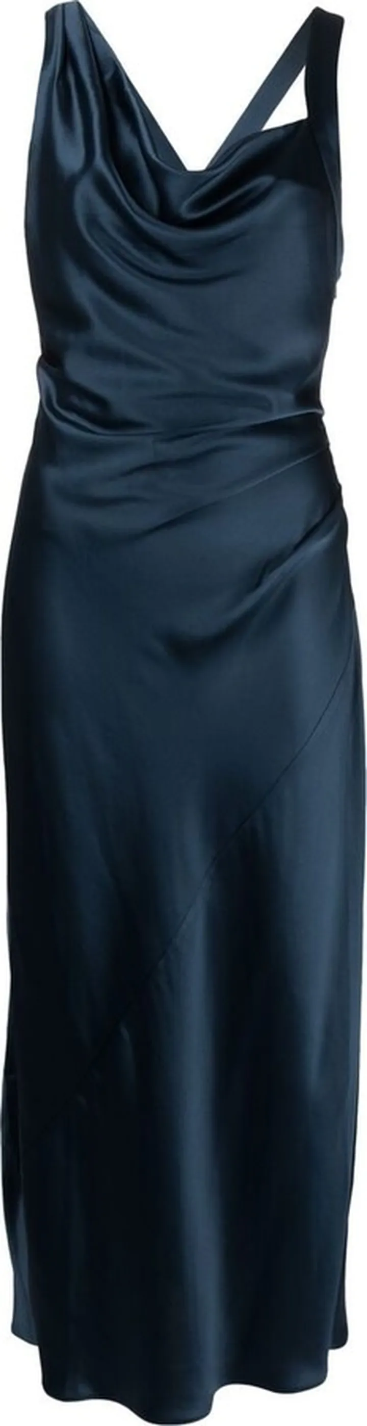 Edenbridge satin midi dress