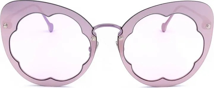 Salvatore Ferragamo Eyewear Cat-Eye Frame Sunglasses
