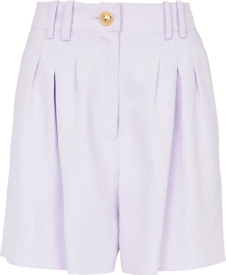 Piqué-Weave Shorts