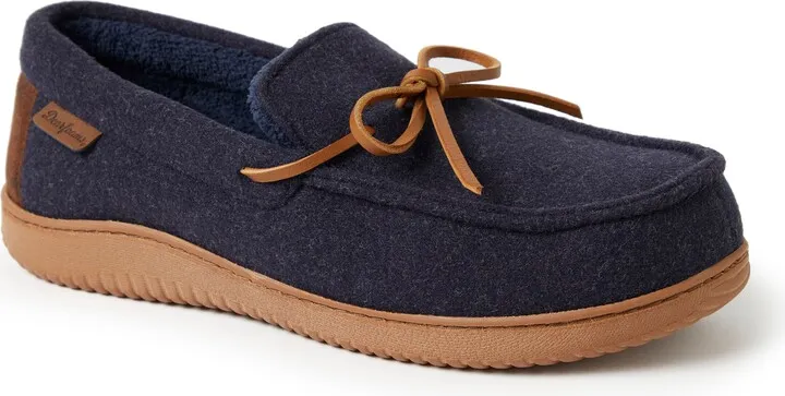 Men's Woodstock Wool Blend Energy Return Moccasin Slippers