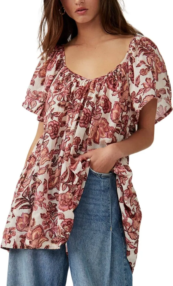 Kauai Print Tunic Top
