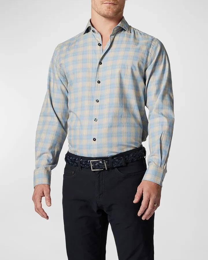 Men's Paterson Inlet Check Sports Shirt