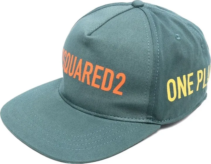 Logo-Print Cotton Cap