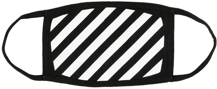 Diag-print face mask