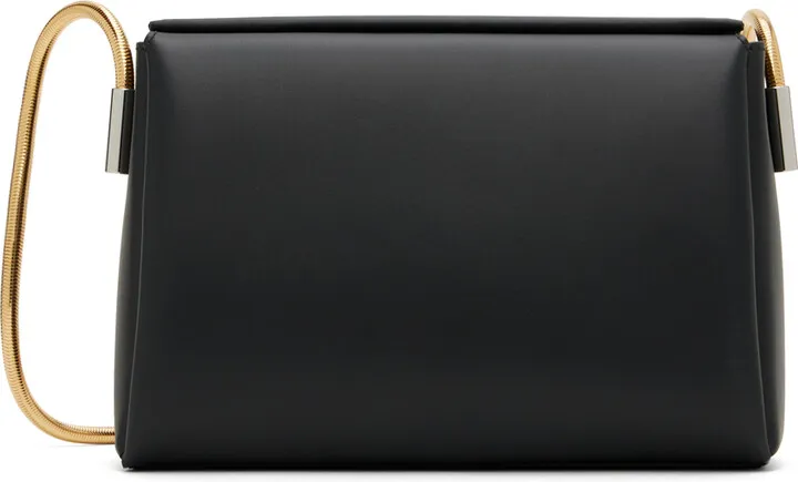 Marni Black Medium Toggle Shoulder Bag