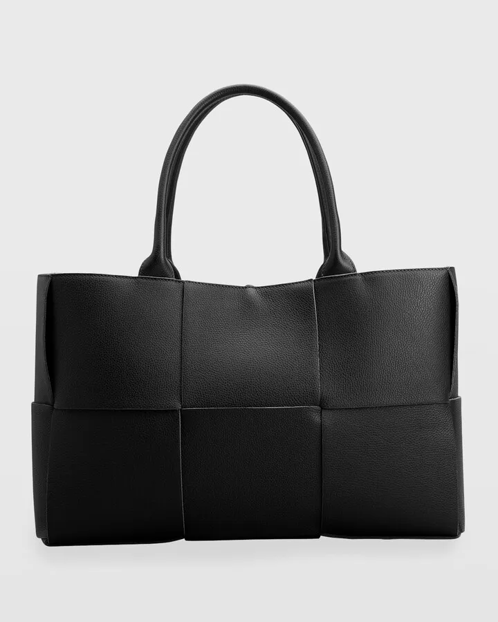 Arco Woven East-West Tote Bag