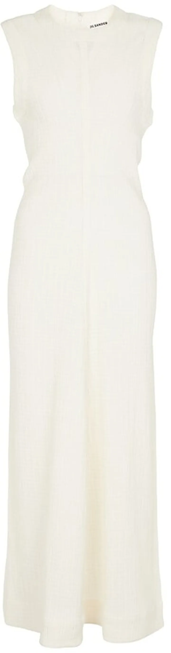 Cotton-blend maxi dress