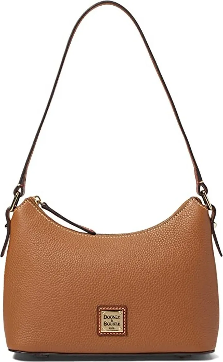 Dooney & Bourke Pebble Baguette (Caramel) Handbags