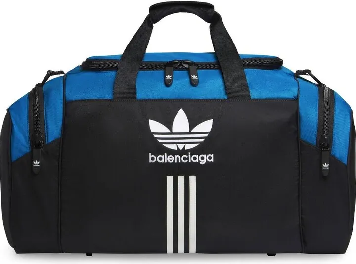 X Adidas Logo-Print Gym Bag