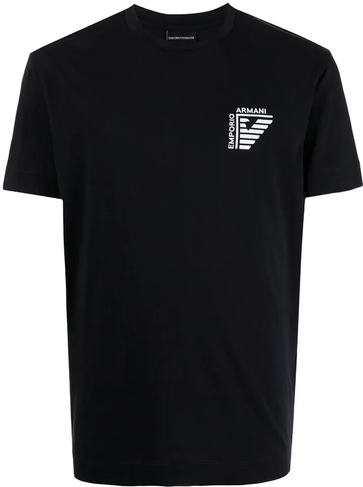 logo-print crewneck T-shirt