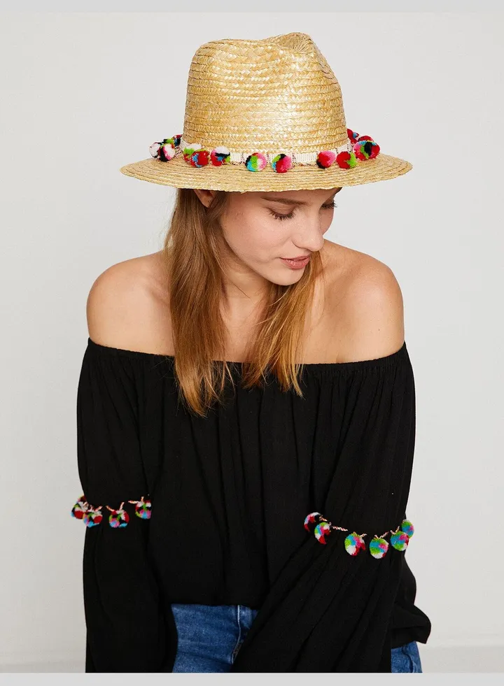 Embellished Hat