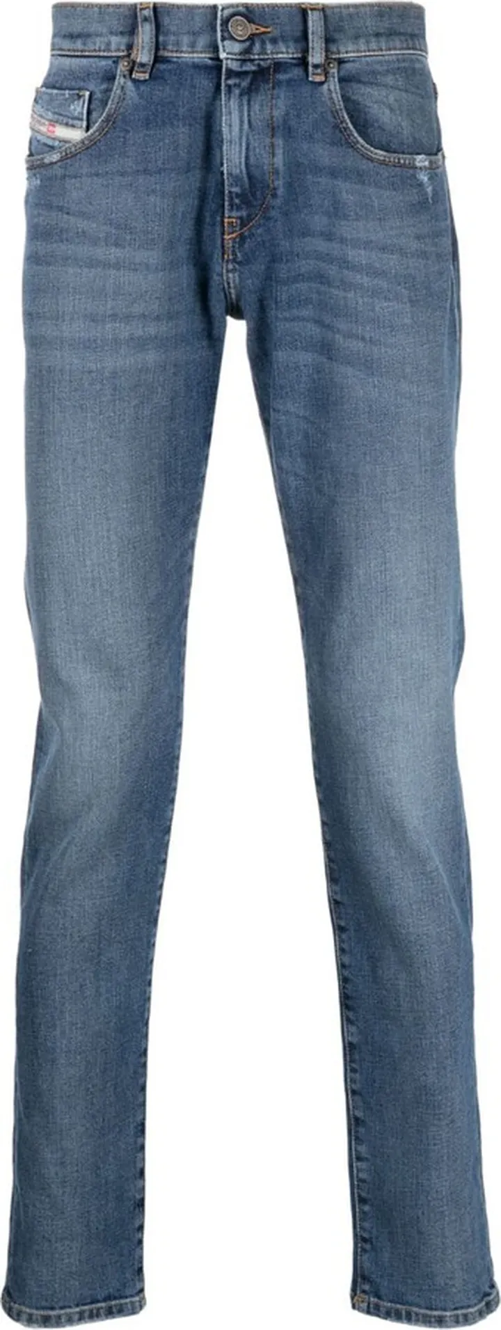 Logo-Patch Skinny Jeans
