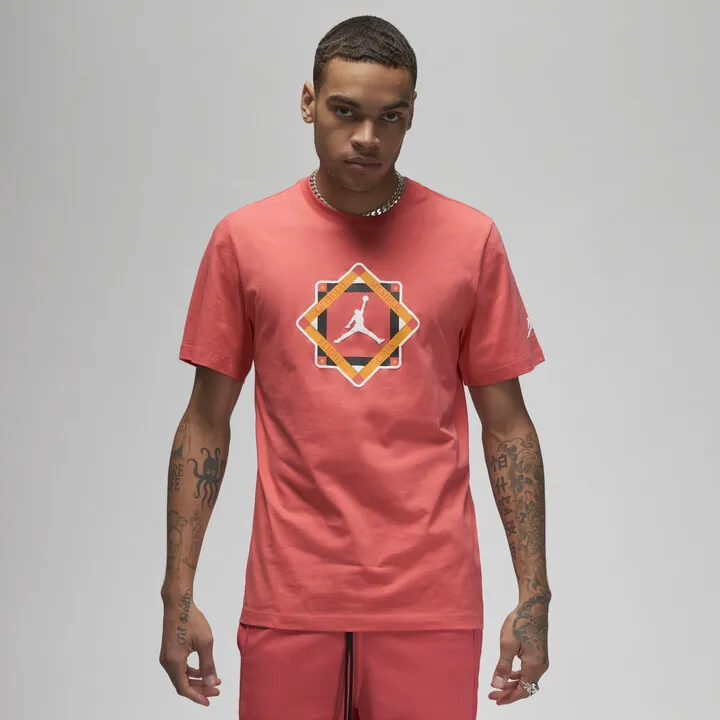 Men's Jordan Flight MVP Graphic T-Shirt in Orange