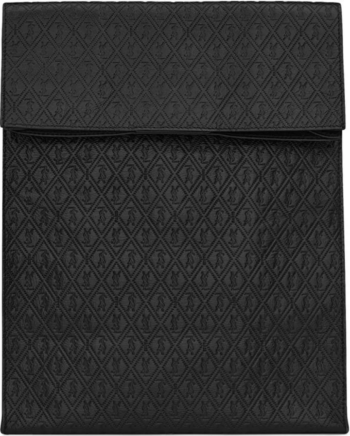 Saint Laurent Leather Tablet Pouch