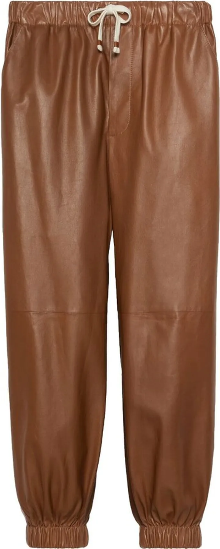 Leather Track Pants
