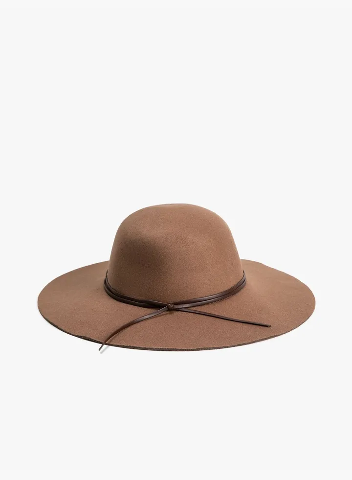 Wide-Brim Hat