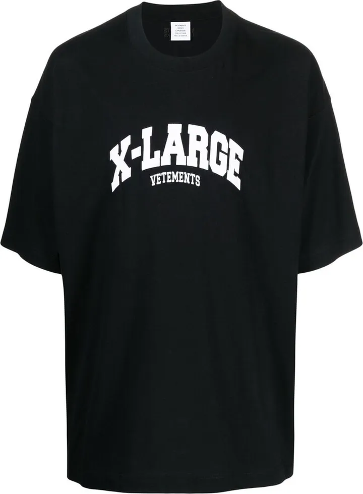 cotton slogan-print T-shirt