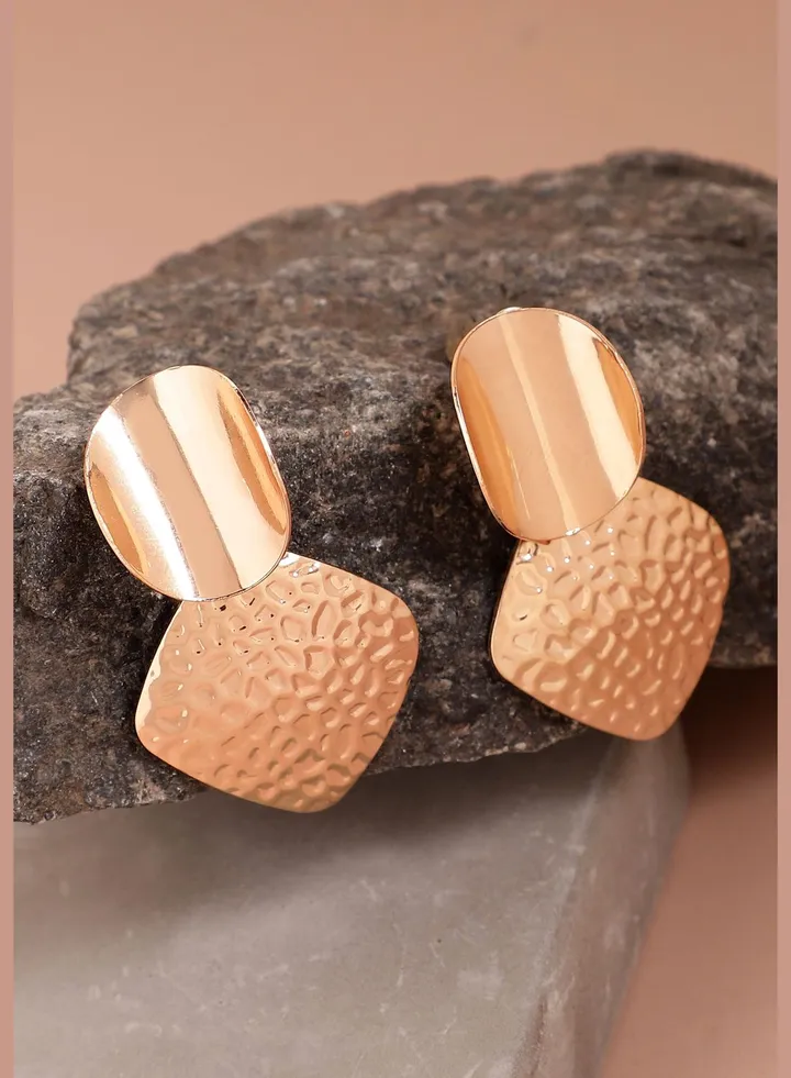 Gold Plated Designer Party Drop Earring For Women