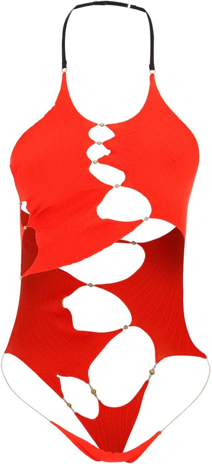 Stretch Knit Halter Bodysuit
