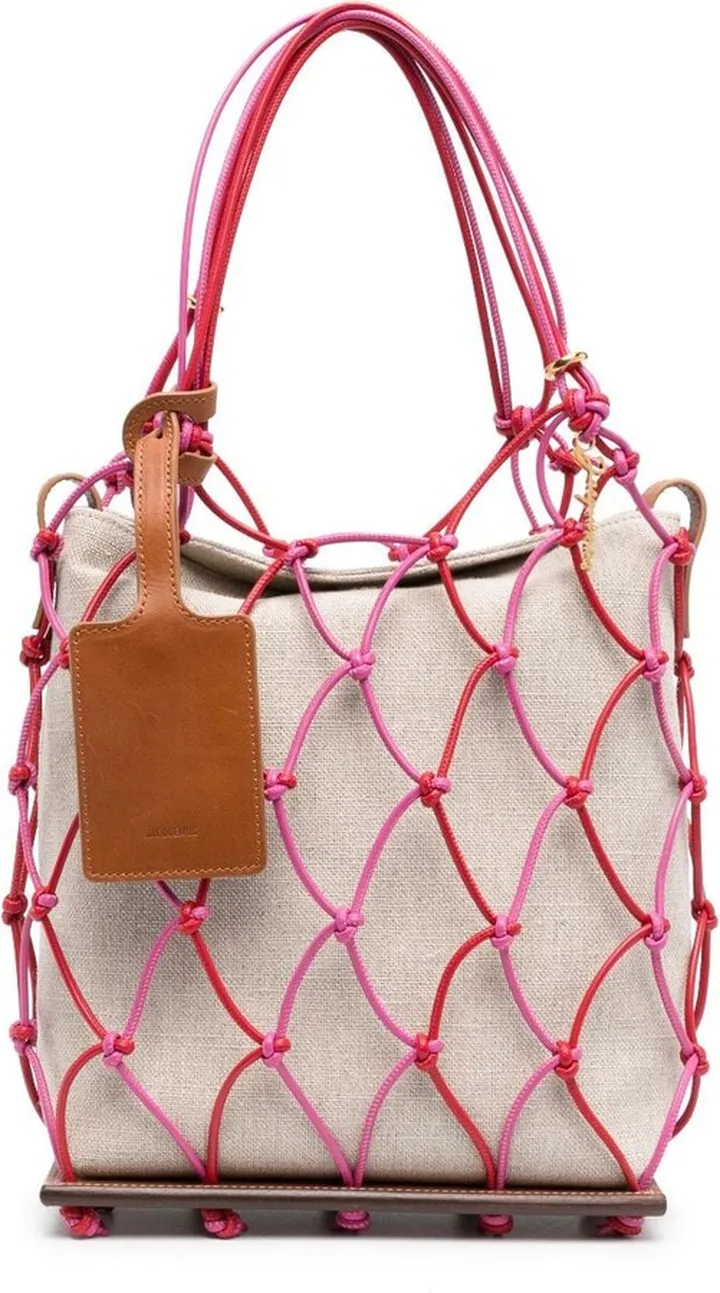 Interwoven-Design Tote Bag