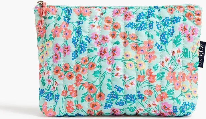 J.Crew Factory Women's Quilted Small Pouch