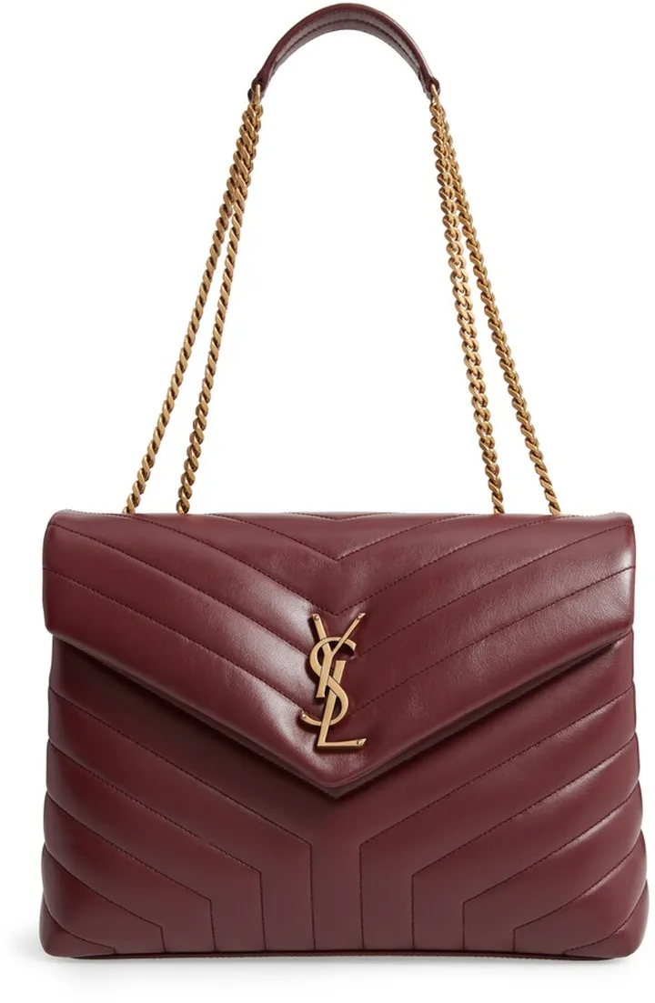 Medium Loulou Matelassé Leather Shoulder Bag