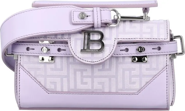 Balmain B-Buzz 19 Monogram Small Shoulder Bag