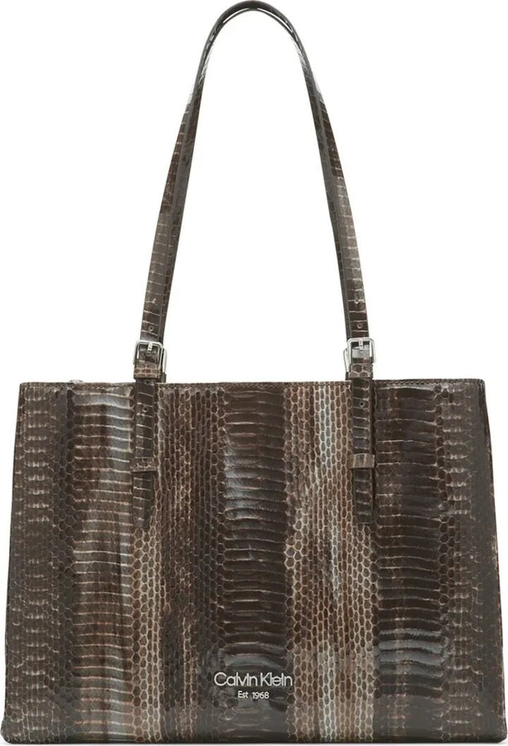 Calvin Klein Women's Penny Triple Compartment Tote Bag