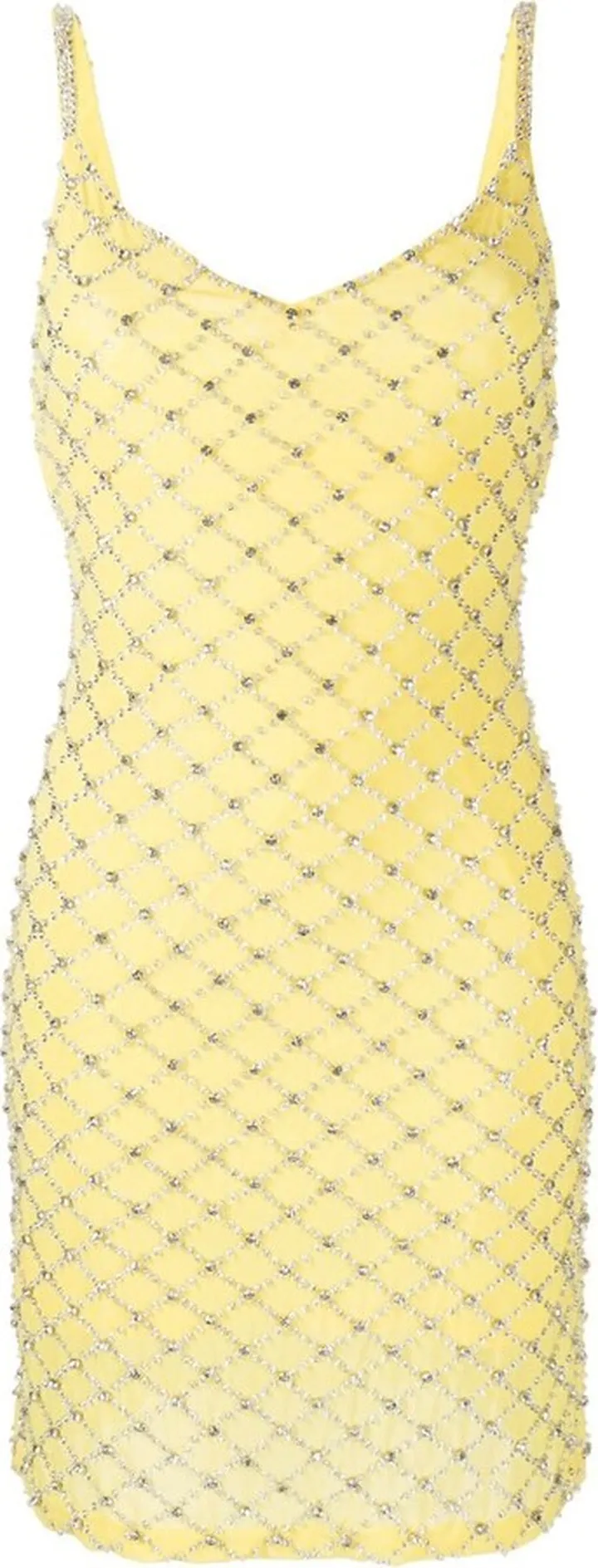Crystal-Embellished Slip Dress