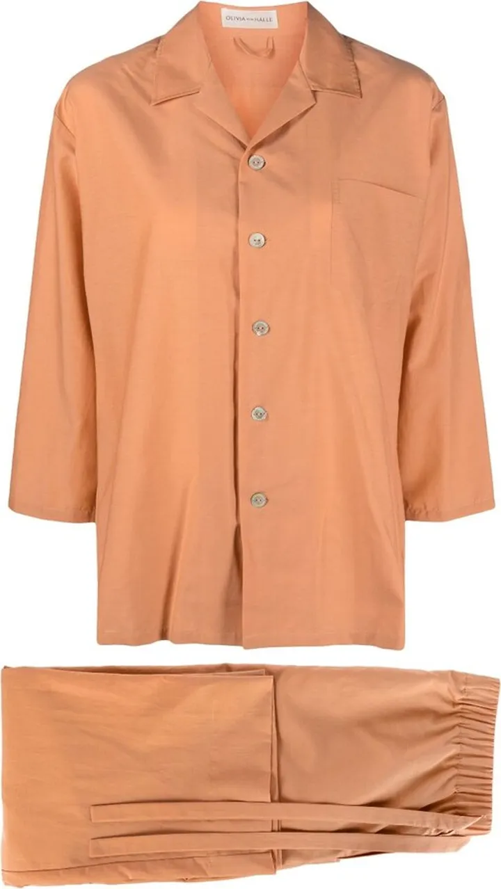 Orange Casablanca Pyjama Set