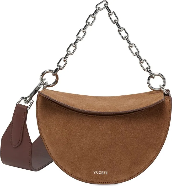Doris leather shoulder bag