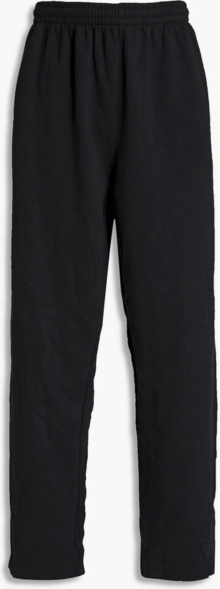 Logo-embroidered fleece sweatpants