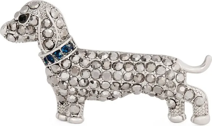 Weekend Max Mara Embellished Daschund Brooch