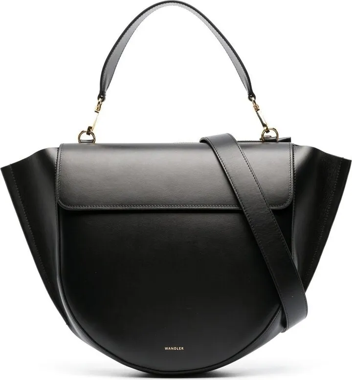 Hortensia leather tote bag