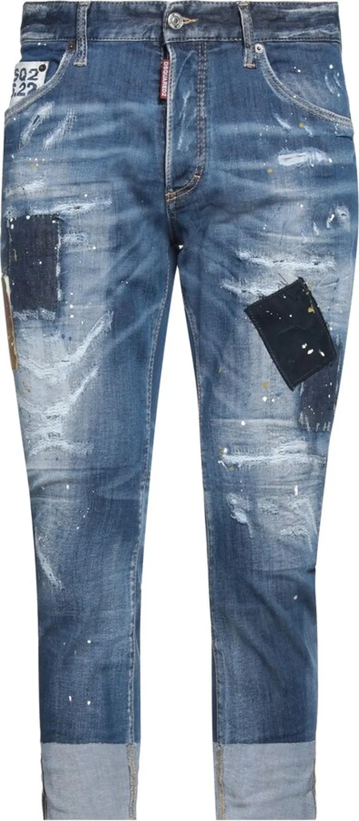 Cropped Pants Blue