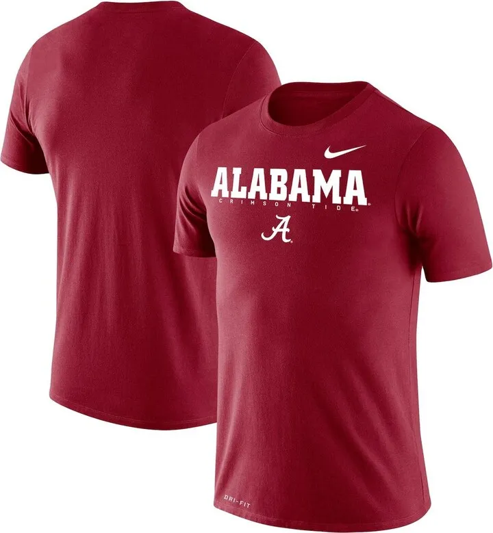 Men's Nike Crimson Alabama Crimson Tide Facility Legend Performance T-shirt