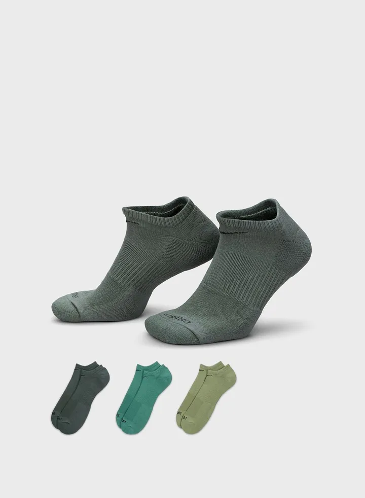 3 Pack Everyday Plus Cush Socks