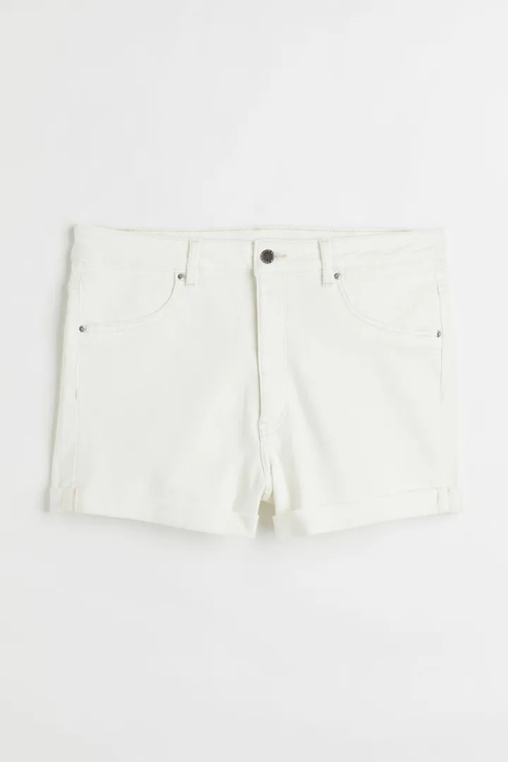 High Waist Denim Shorts
