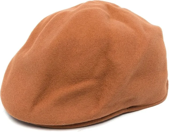Logo-Embroidered Baker-Boy Cap