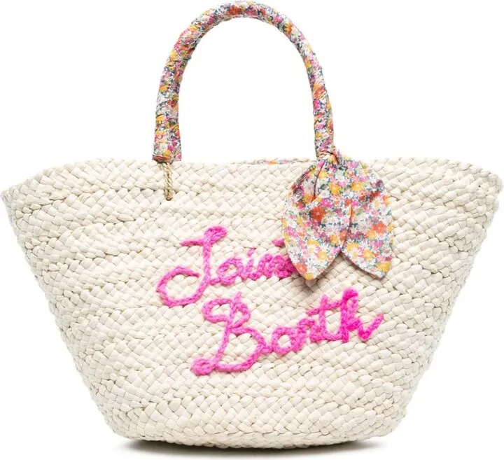 Woven Straw Tote Bag