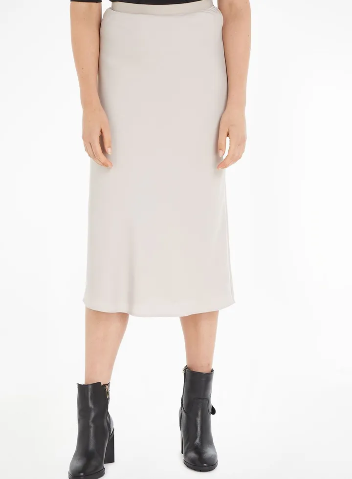 High Waist Midi Skirt