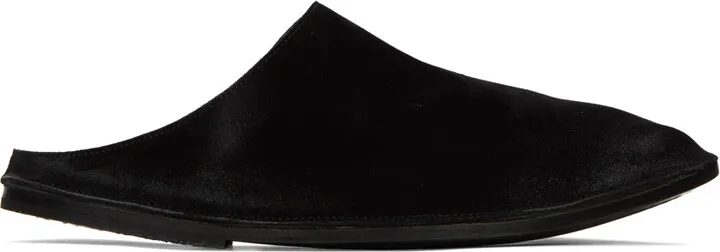 Marsèll Black Strasacco Slippers