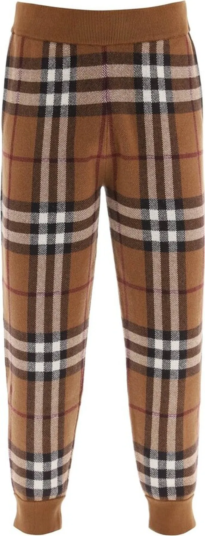 Burberry Checked Tapered Pants