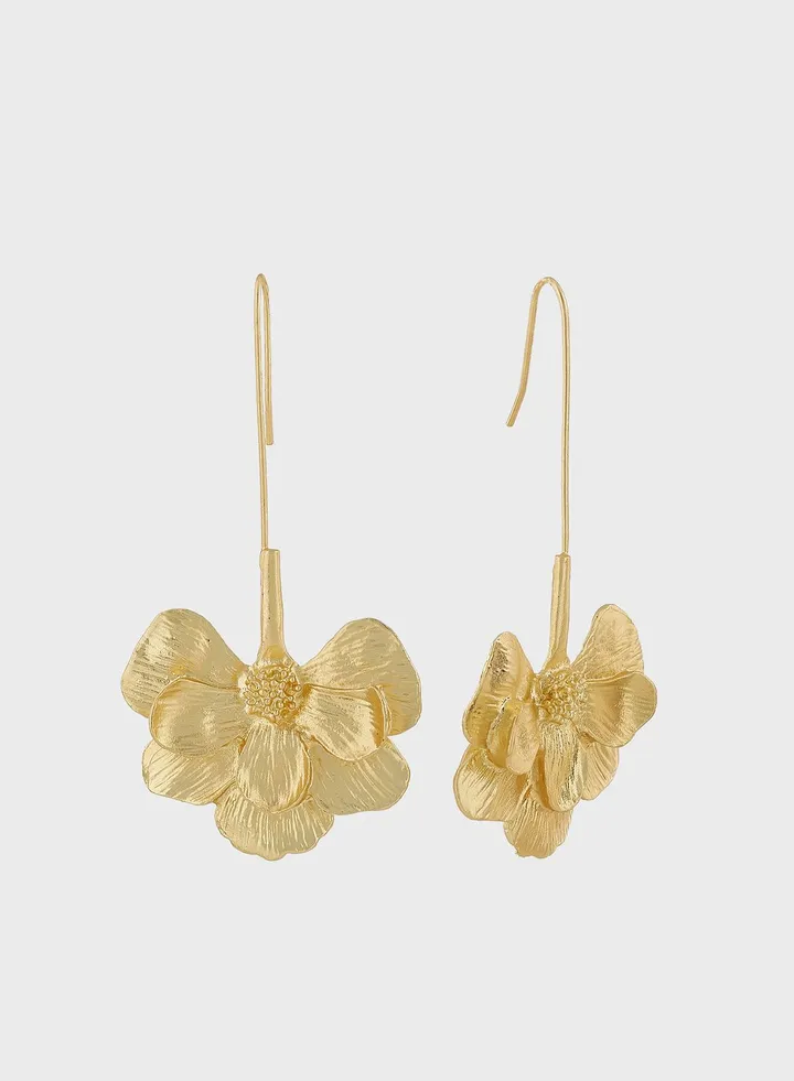 Statement Floral Earrings