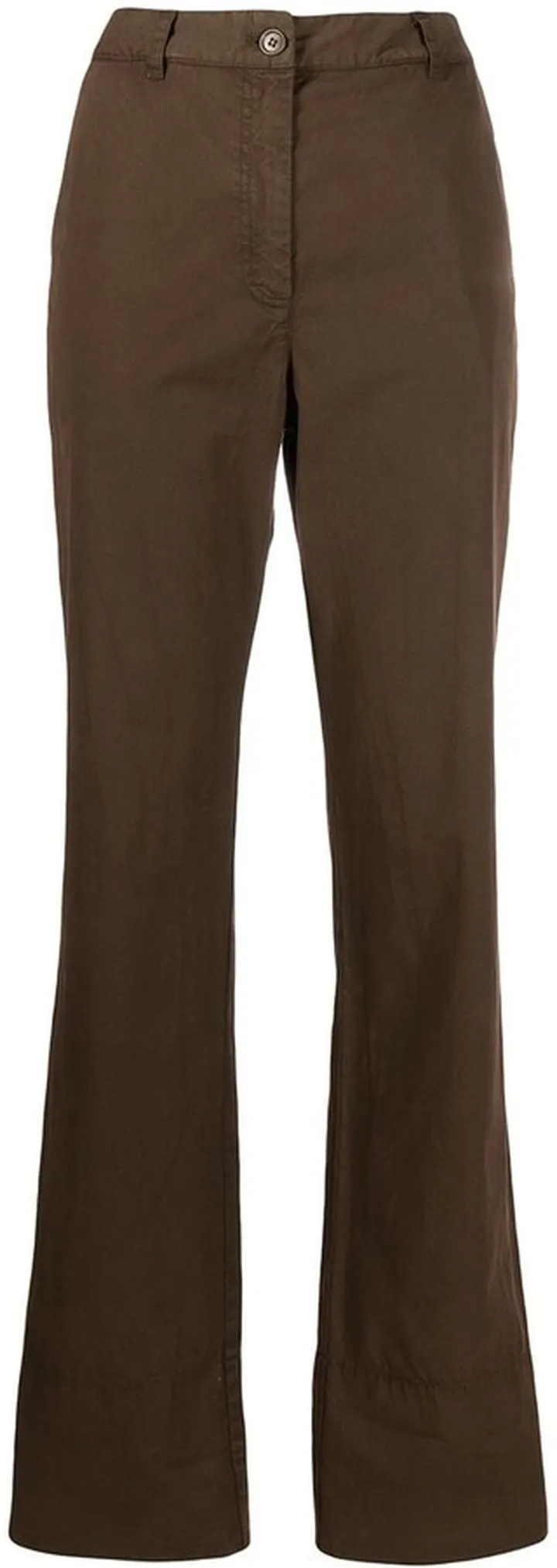 Flame straight-leg trousers