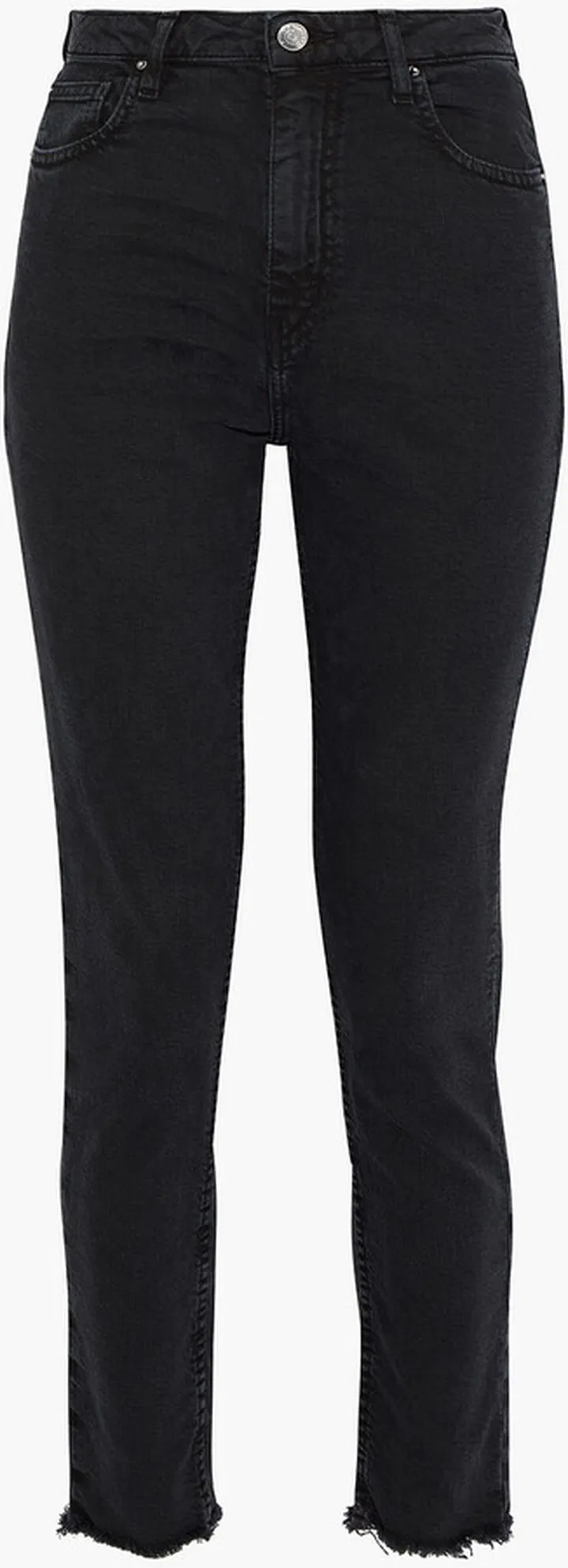Thila frayed high-rise skinny jeans