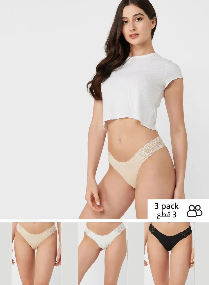 5 Pack High Leg Brief