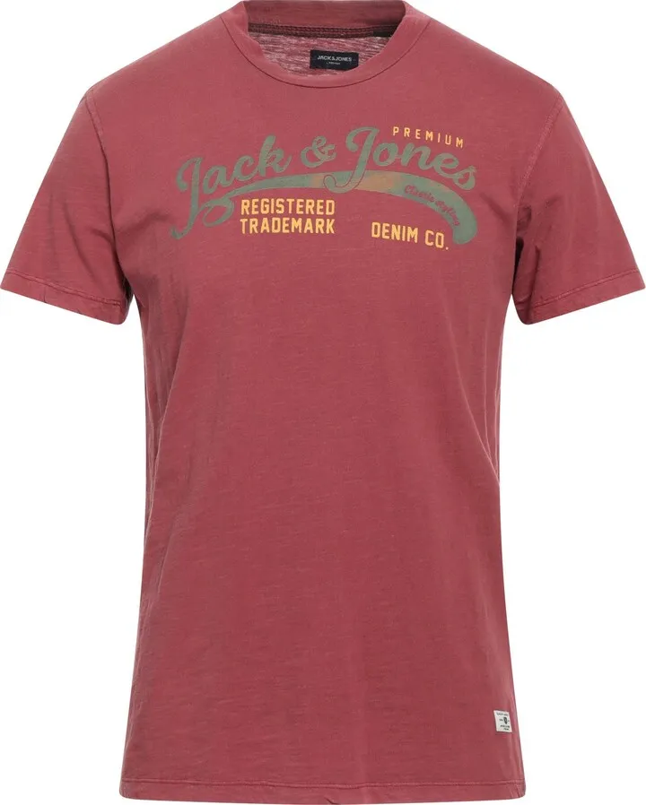 T-shirt Brick Red