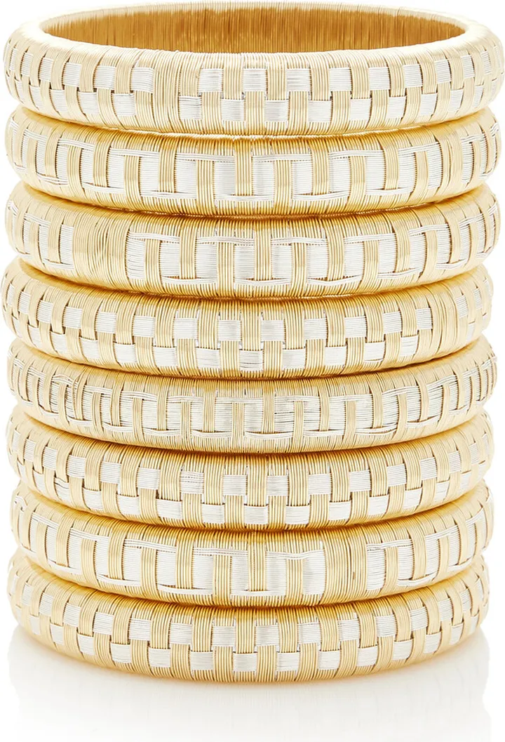 Women's Tocapu Geometry Bangles