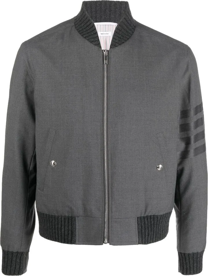 THOM BROWNE- Wool Bomber Jacket
